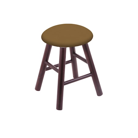Holland Bar Stool Co Maple Vanity Stool, Dark Cherry Finish, Graph Seat RC18MSDC012